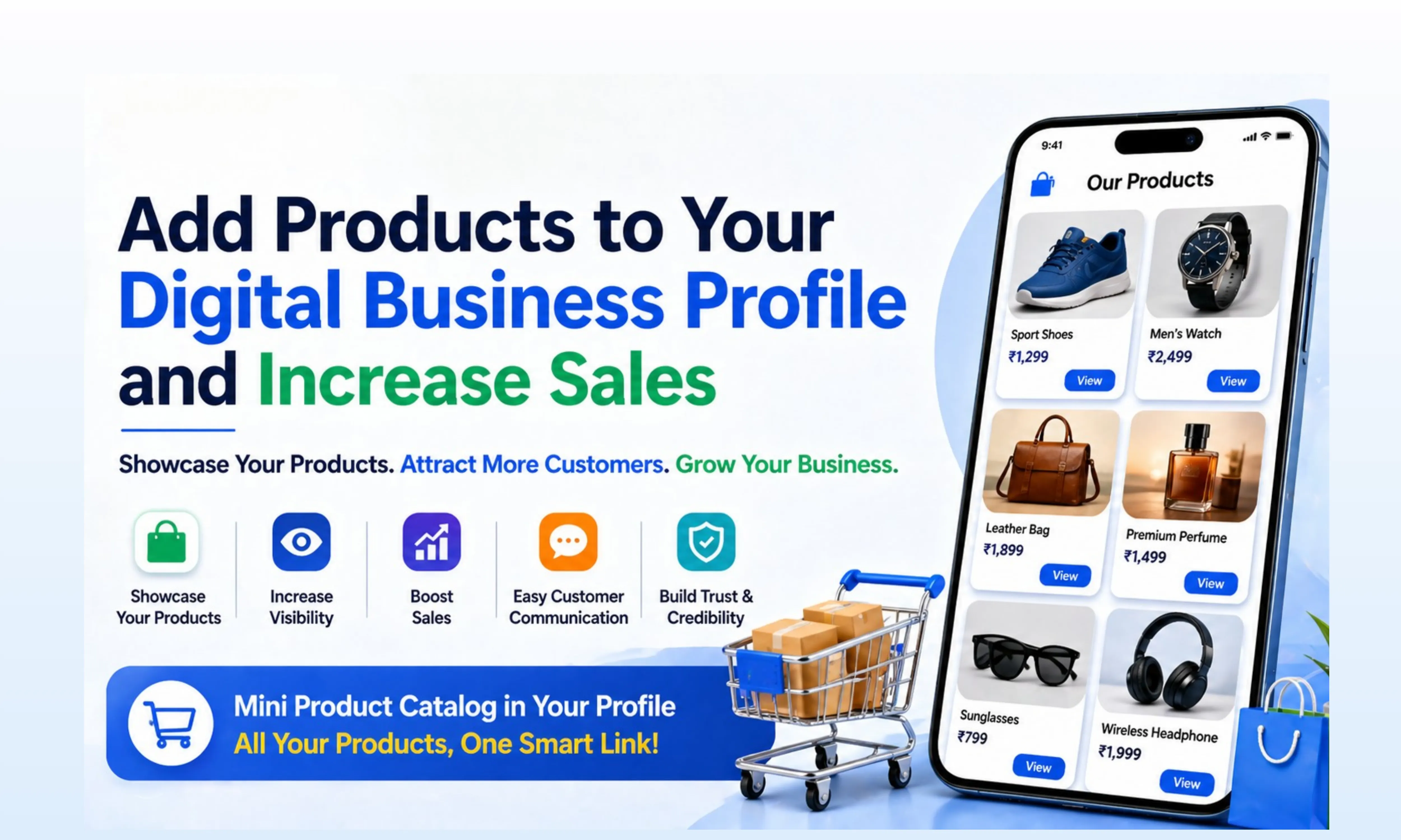 Add Products to Digital Business Profile