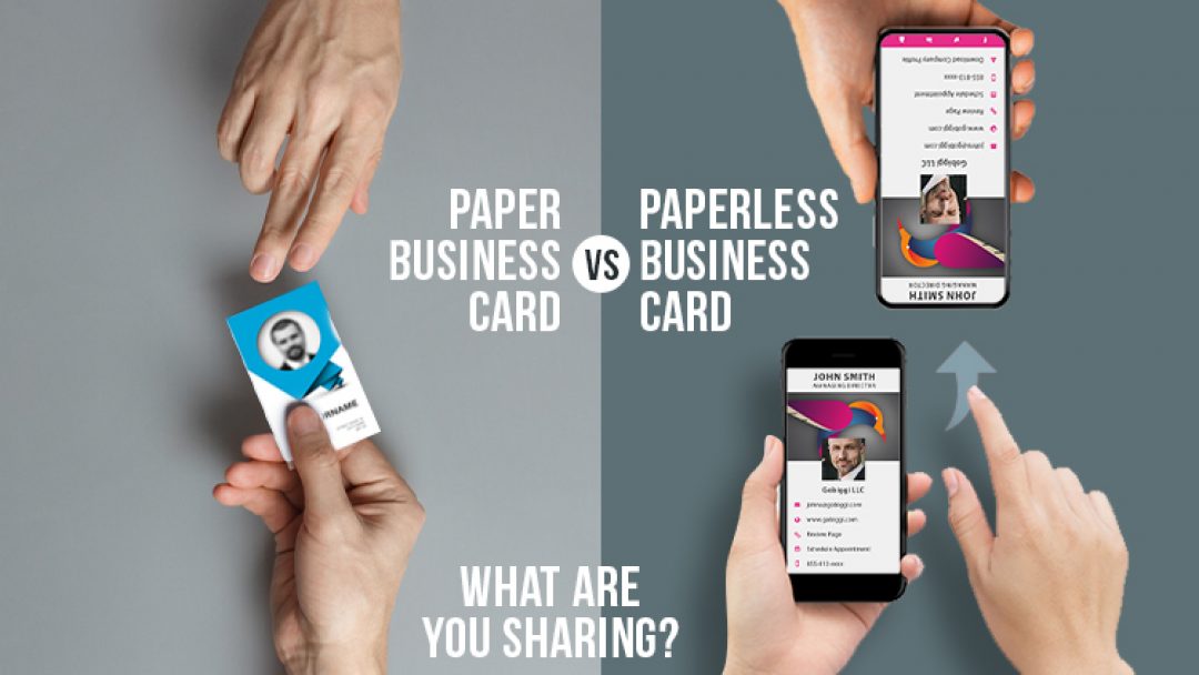 Paper Business Cards Vs. Paperless Business Cards: Who Wins?